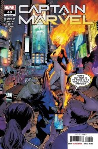 Captain Marvel (2019) #40 NM Juan Frigeri Cover