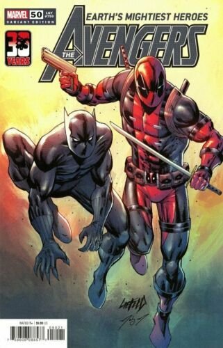 Avengers #50 Liefeld Deadpool 30th Variant Marvel Comics 2021 