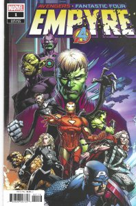 Empyre #1 (Sept 2020)-Avengers & Fantastic Four v. Kree/Skrull Alliance -variant