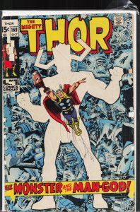 Thor #169 British Variant (1969) Thor