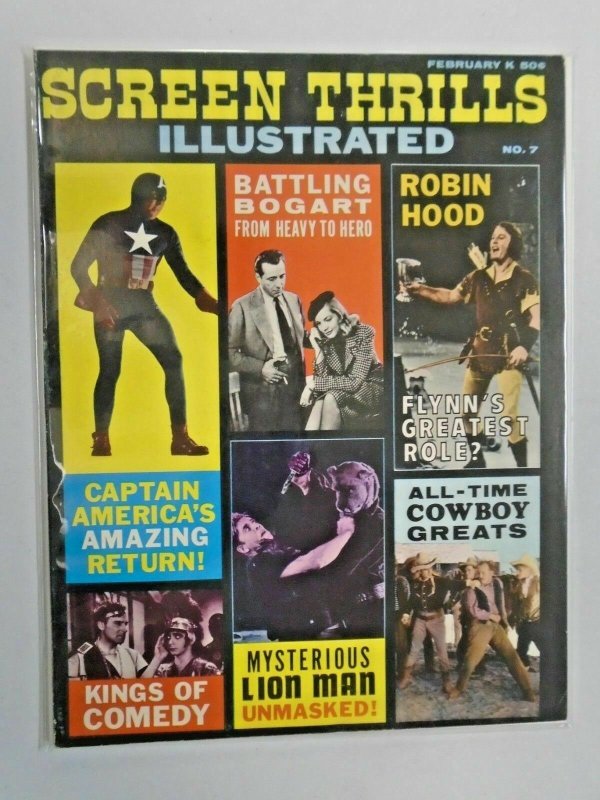 Screen Thrills Illustrated #7 Captain America 6.0 FN (1964)