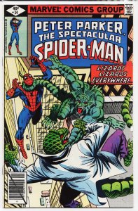 The Spectacular Spider-Man #34 Newsstand Edition (1979) Spider-Man