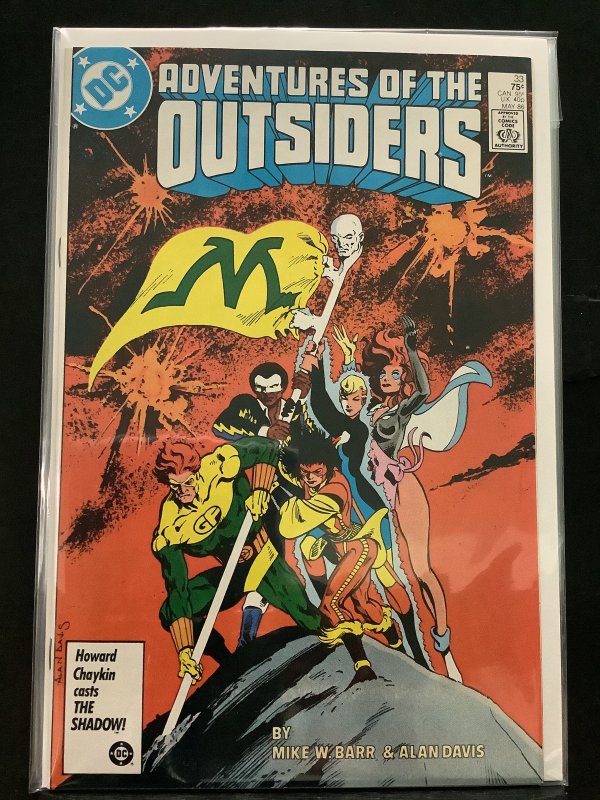 Adventures of the Outsiders #33 (1986)