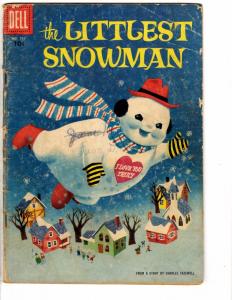 3 Dell Comics Alvin # 9 Four Color Littlest Snowman Spike & Tyke # 755 1266 CD1