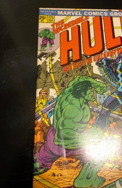 The Incredible Hulk #175 (1974)vs the inhumans
