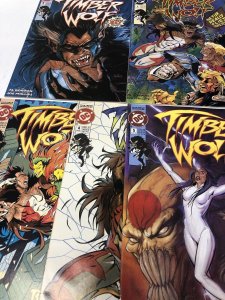 Timber Wolf (1992) #1 2 3 4 5 1-5 (VF/NM) Complete Set character from the Legion