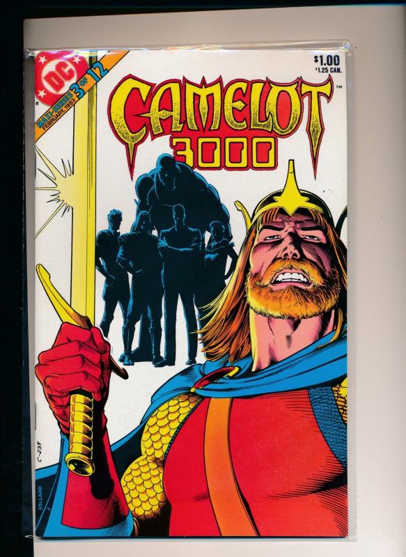 Complete Series!! DC CAMELOT 3000 Maxi-Series #1-12 VERY FINE (PF59) 