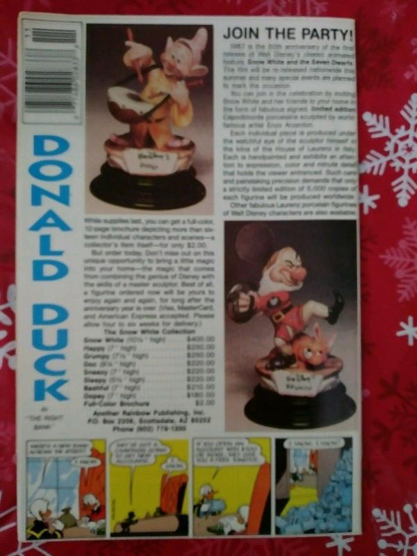 Walt Disney's Donald Duck 283 Adventures 1 Uncle Scrooge  Adventures 1 Gladstone