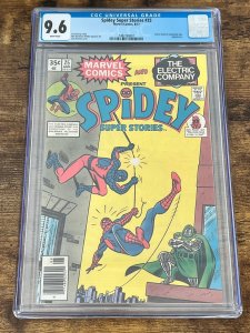 Spidey Super Stories #25 (1977). 9.6, CGC. 1st app Web-Man. Doctor Doom-c.