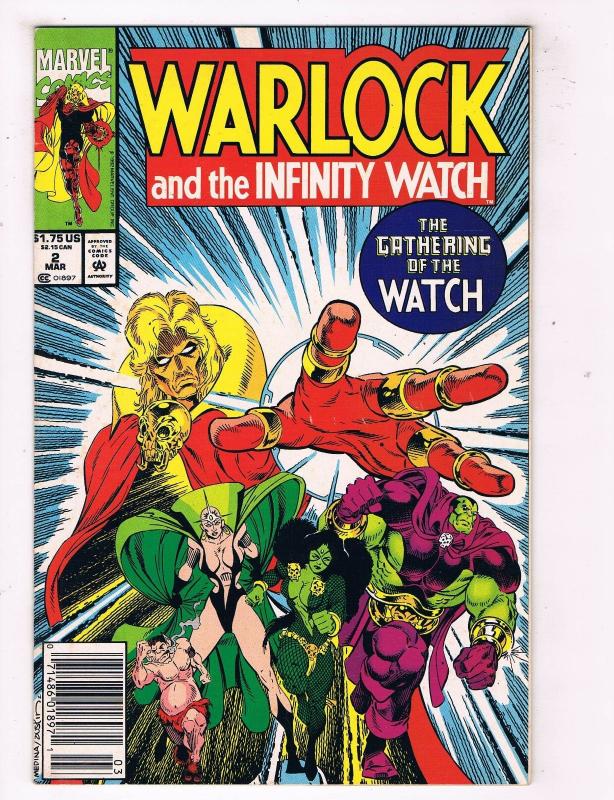 Warlocks & The Infinity Watch #2 VF Marvel Comics Comic Book Mar 1992 DE44