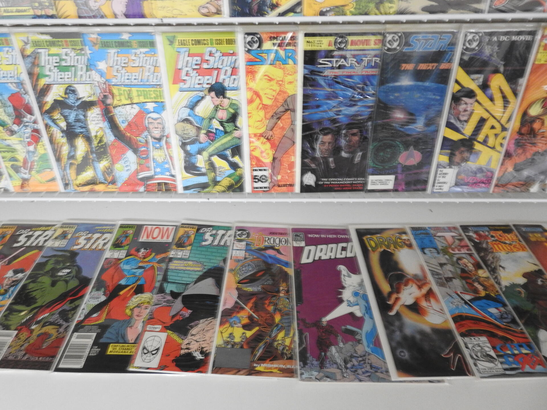 Huge Lot 130+ Comics W/ Tarzan, Transformers, Dr.Strange+ Avg VF