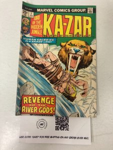 Lord of the Hidden Jungle: Ka-Zar #7 FN-VF Marvel Comics Group 1973 6 LI1
