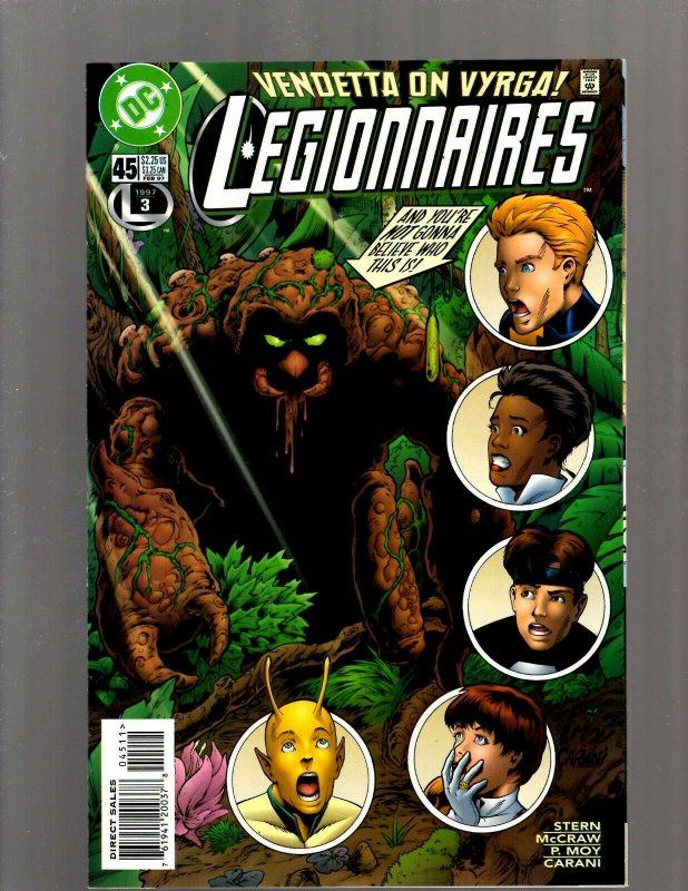 Lot Of 12 Legionnaires DC Comic Books # 36 37 38 39 40 41 42 43 44 45 46 47 GK34