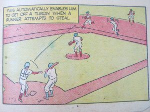 1962 Finer Points of Baseball For Everyone How to Catch Pocket Comic Book