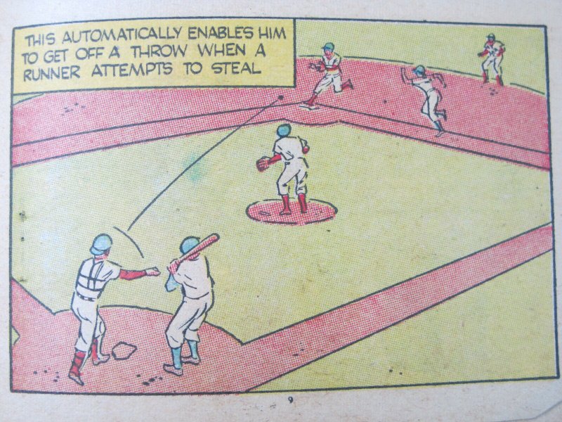 1962 Finer Points of Baseball For Everyone How to Catch Pocket Comic Book