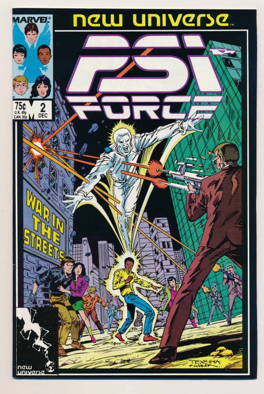 PSI Force (1986) #2 NM