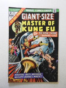 Giant-Size Master of Kung Fu #2 (1974) FN Condition! small tape pull bc