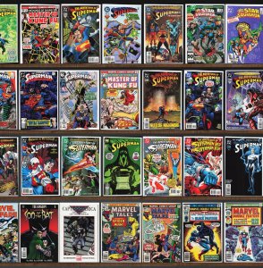 Huge Lot 140+ Comics with Adventures Of Superman, Superman, Atomika & More!