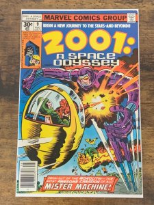 2001, A Space Odyssey #9 (1977). VF/NM. Machine Man c/app.