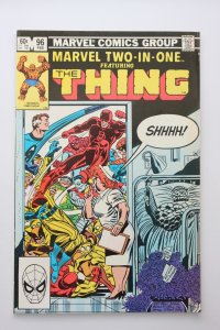 Marvel Two-in-One #96 (1983) The Thing VFNM
