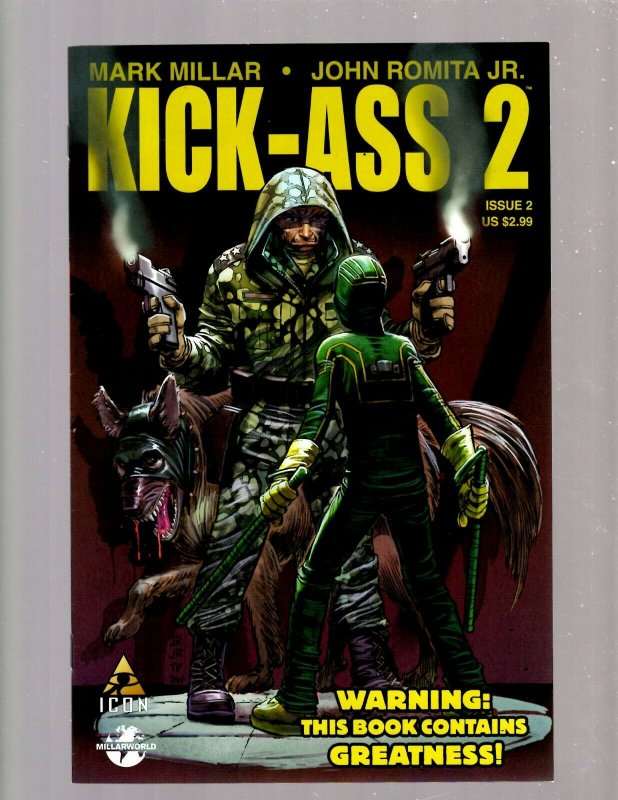 Kick-Ass 2 Complete Marvel Icon Limited Series Comic Books # 1 2 3 4 5 6 7 RP4