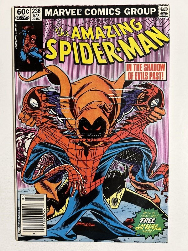 Amazing Spider-Man #238 VF- 7.5 NEWSSTAND EDITION 1st Hobgoblin w/Tattooz Insert