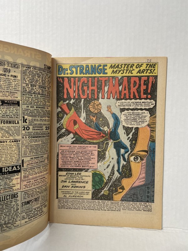 Strange Tales #164 (1968) 1st Appearance Yandroth