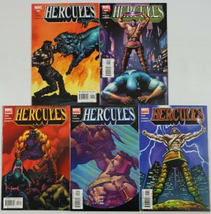Hercules Vol 3 #1-5 VF/NM complete series - marvel comics - tieri & mark texeira