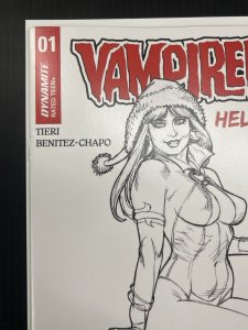 Vampirella Helliday Special #1 CVR D 1:10 LINSNER LINE ART VAR PROSHIPPER