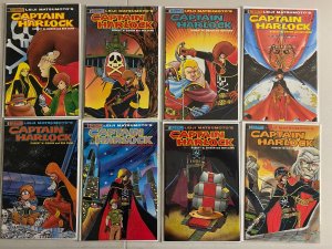 Captain Harlock lot #1-13 + more (see notes) Eternity (avg 7) 26 diff (1990-'93)