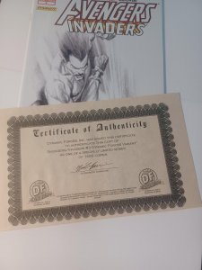 Avengers Invaders #3, Sketch Variant Cvr, Marvel/Dynamite