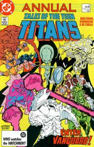 Tales of the Teen Titans Annual #4 VG ; DC | low grade comic