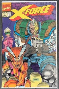 X-Force #1 (1991, Marvel) With X-Force Card. NM+