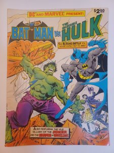 Batman vs Hulk - DC and Marvel Treasury Edition #27 - 1981 - VG