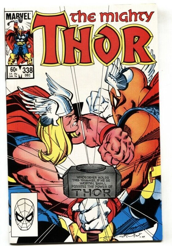 THOR #338 BETA RAY BILL-MARVEL comic book NM-