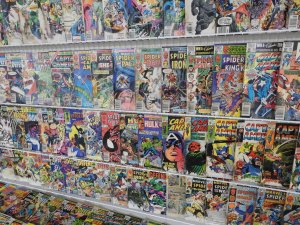 Huge Lot 150+ Low Grade Comics W/ Marvel Team-Up, Captain America +More See desc