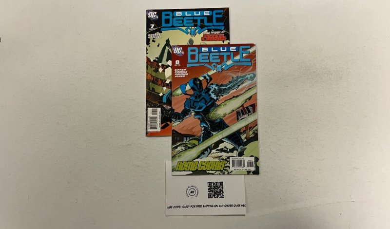 2 Blue Beetle DC Comics Books #7 8 Rogers Hamner 67 JW14
