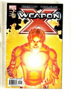 12 Weapon X Marvel Comic Books # 17 18 19 20 21 22 23 24 25 26 27 28 X-Men CJ6