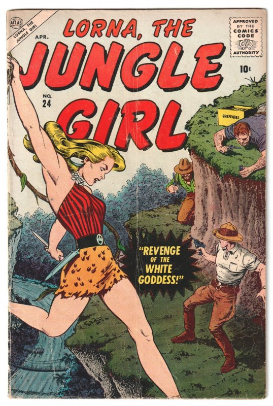 Lorna, The Jungle Girl #24(1957)