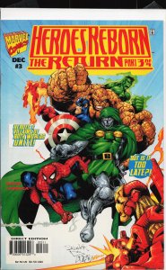 Heroes Reborn: The Return #3 (1997) Human Torch