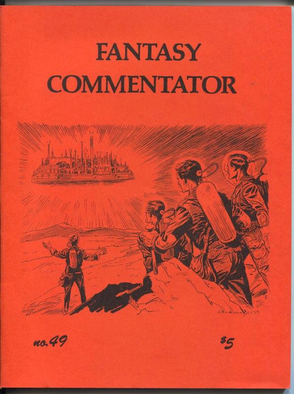 Fantasy Commentator #49 1977-Leo Morey-history of sci-fi fandom-Moskowitz-VF