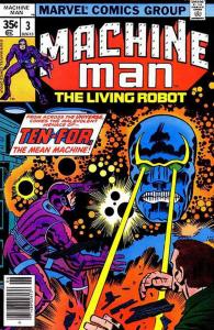 Machine Man #3 VG ; Marvel | low grade comic Jack Kirby