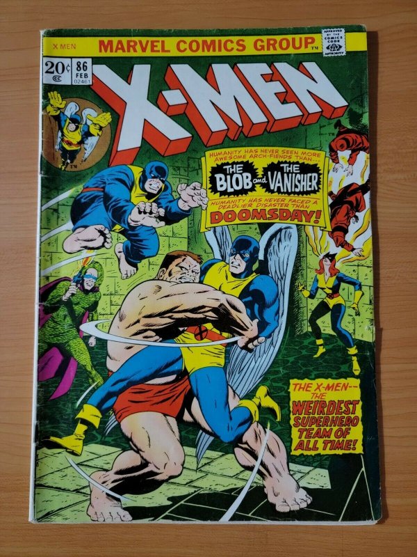 X-Men #86 ~ FINE FN ~ 1974 Marvel Comics