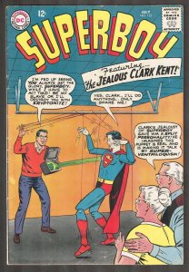 Superboy #122 ~ The Jealous Clark Kent!~ 1965 (3.5) WH