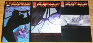 Bastard Samurai #1-3 FN/VF complete series MICHAEL AVON OEMING image comics 2002