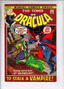 Tomb of Dracula #3 (Jul-72) FN/VF Mid-High-Grade Dracula