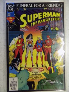 Superman: The Man of Steel #20 Signed Bogdanove