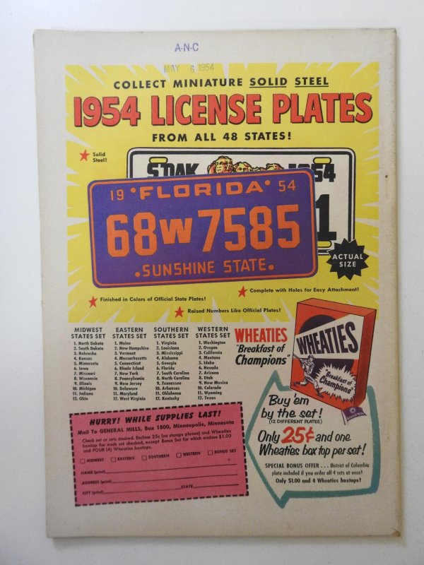 Walt Disney's Comics & Stories #165 (1954) FN Condition!