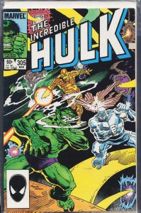 The Incredible Hulk #305 (1985) Hulk