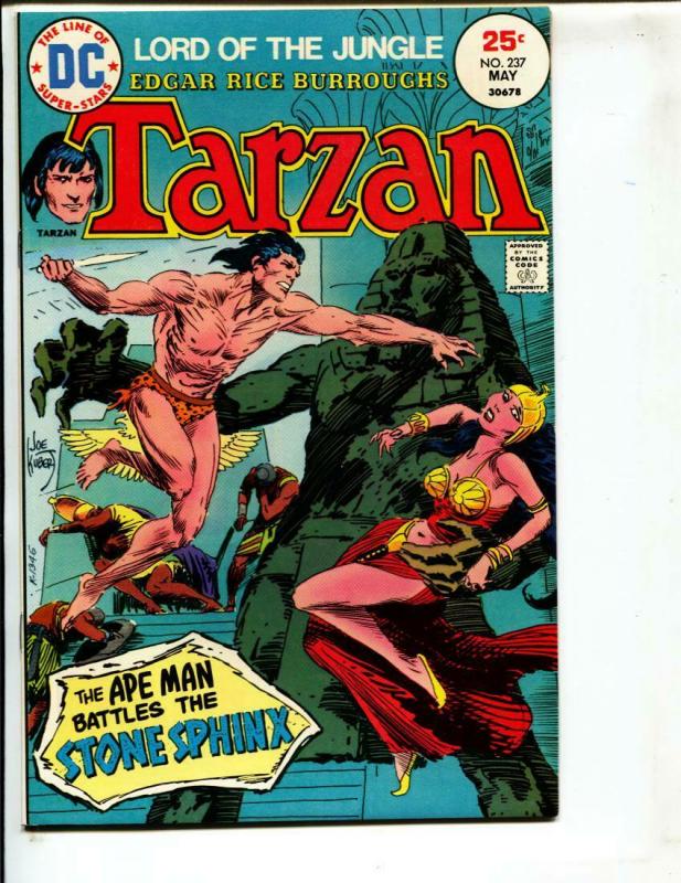 Tarzan-#237-1975-DC-BRONZE-AGE-Joe Kubert-NM-